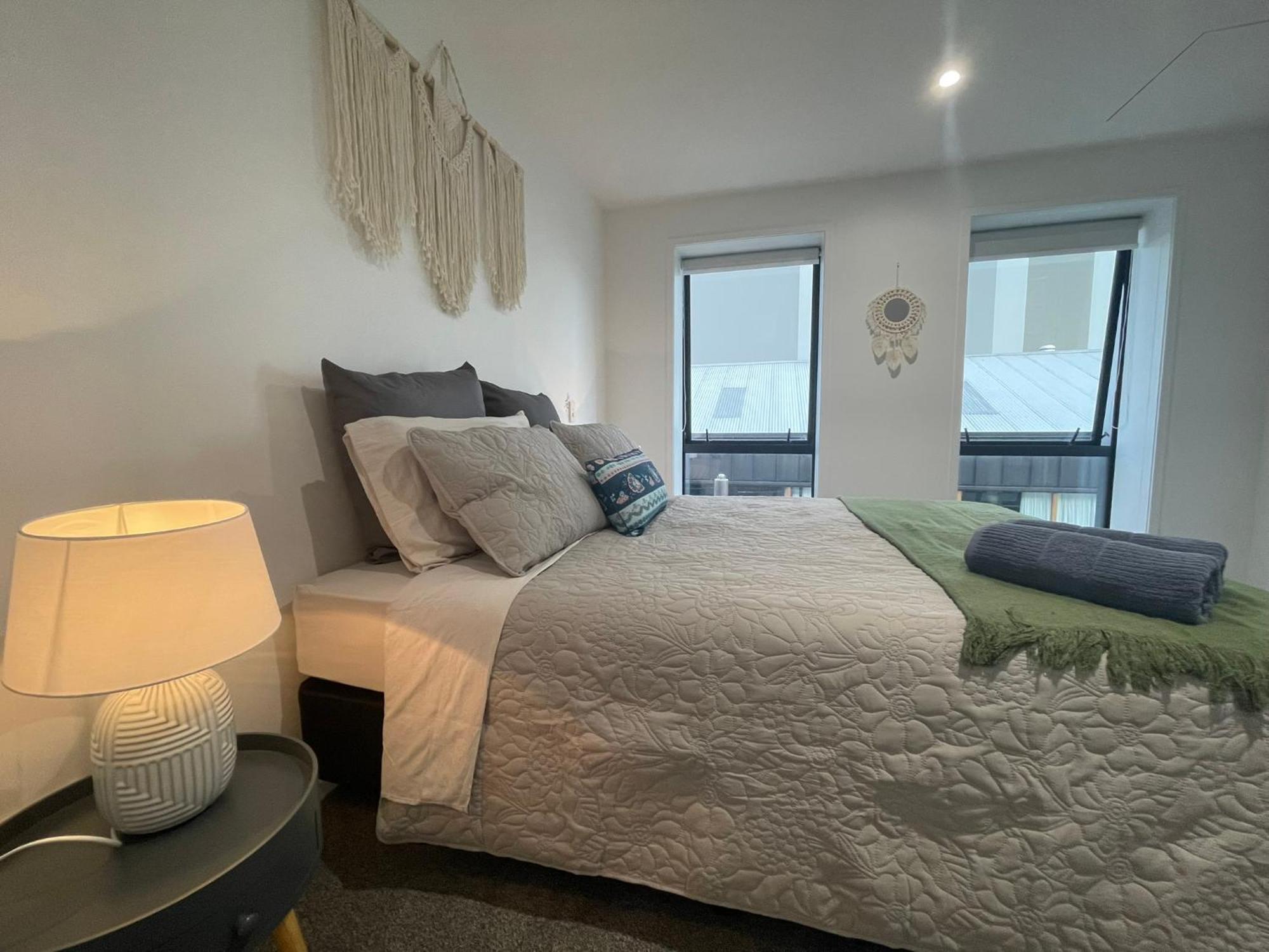 Luxury Cbd 2 Bed Near Riverside Market Free Parking! Christchurch Bagian luar foto